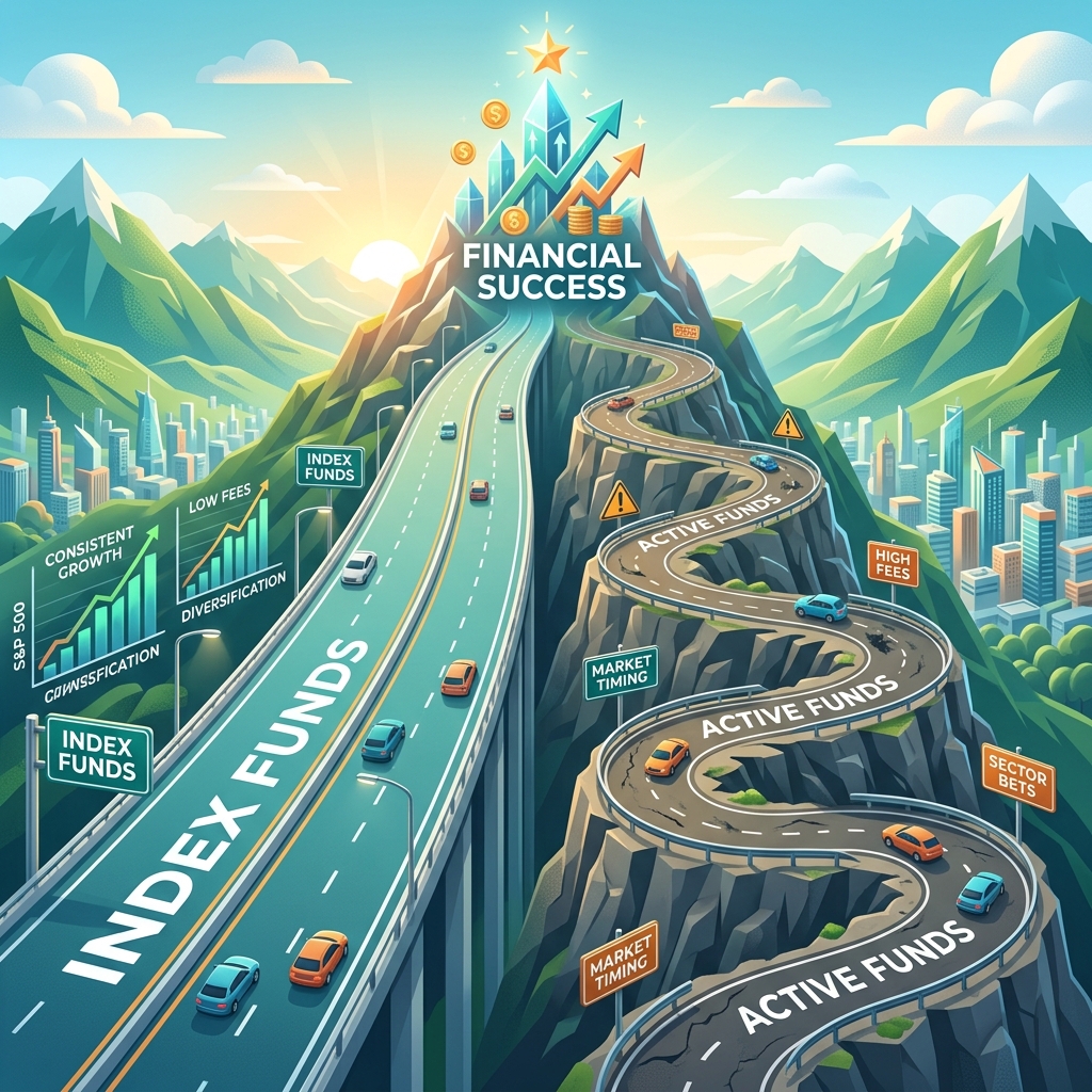 Index Funds vs Active Funds: The Great Indian Debate